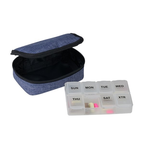 Traveler 8-Compartment Pill Organizer