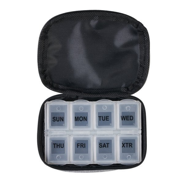 Traveler 8-Compartment Pill Organizer