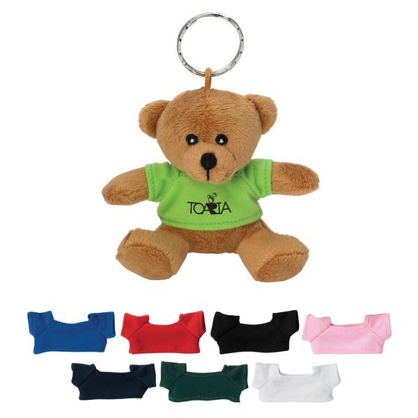 Mini Plush Bear Key Chain