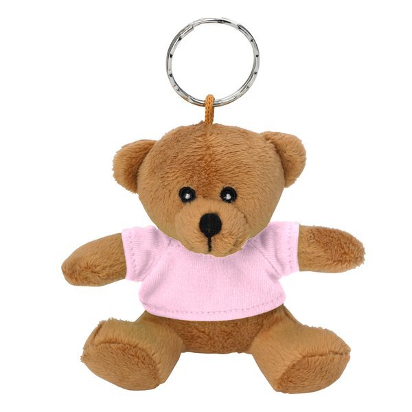 Mini Plush Bear Key Chain