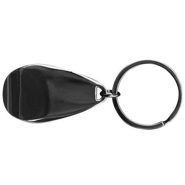 Gunmetal Apri Bottle Opener Key Chain