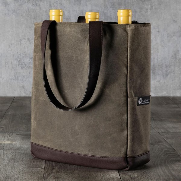 Three-Bottle Insulated Wine Cooler Bag
