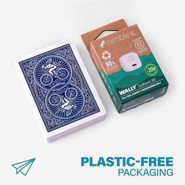 Nimble® Wally Subnano 20W USB-C Wall Charger