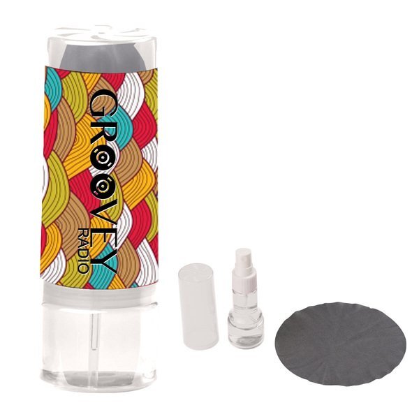 Screen & Glass Cleaning Spray with Microfiber Cloth