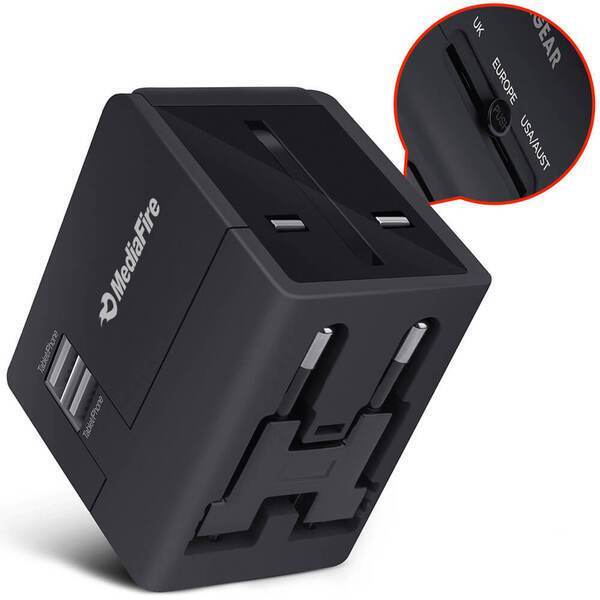 Hypergear All-In-One World Travel Adapter