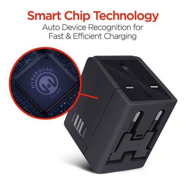 Hypergear All-In-One World Travel Adapter