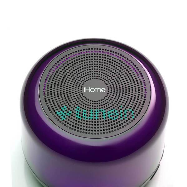 iHome® Rechargeable Color Changing Mini Bluetooth Speaker