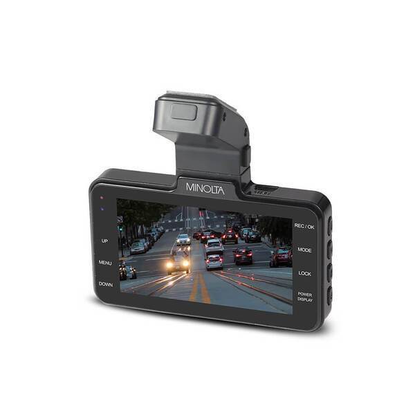 Minolta® 1080P Dash Cam w/ 3.0" LCD