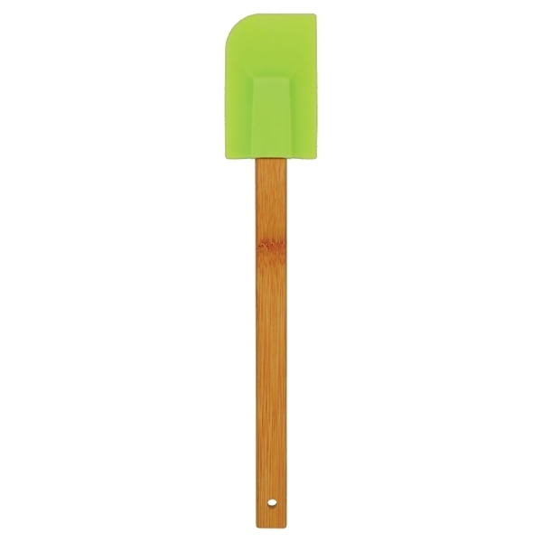 Silicone Spatula with Bamboo Handle, 11-3/4"