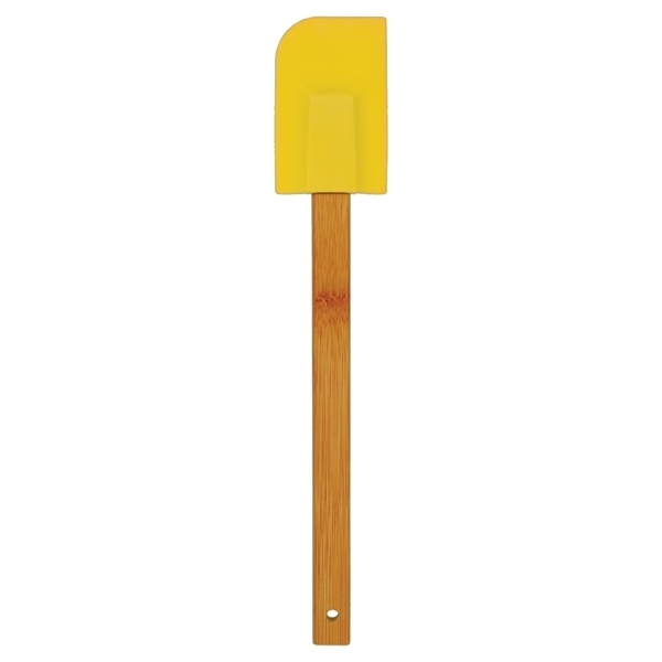 Silicone Spatula with Bamboo Handle, 11-3/4"