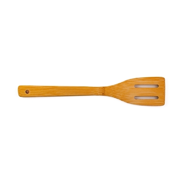 Bamboo Slotted Spatula, 12"