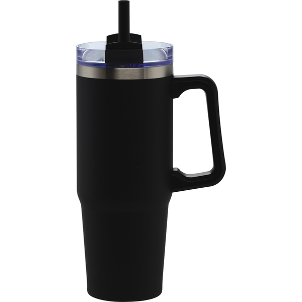 Andean Double Wall Vacuum Insulated Tumbler w/ Straw, 30oz.