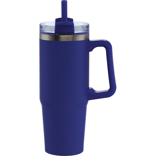 Andean Double Wall Vacuum Insulated Tumbler w/ Straw, 30oz.