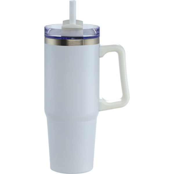 Andean Double Wall Vacuum Insulated Tumbler w/ Straw, 30oz.