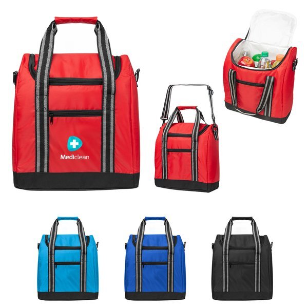 Clark 28 Can Nylon Cooler Lunch Bag