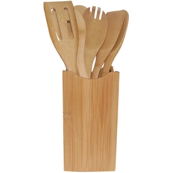 Bamboo 7-Piece Utensil Set