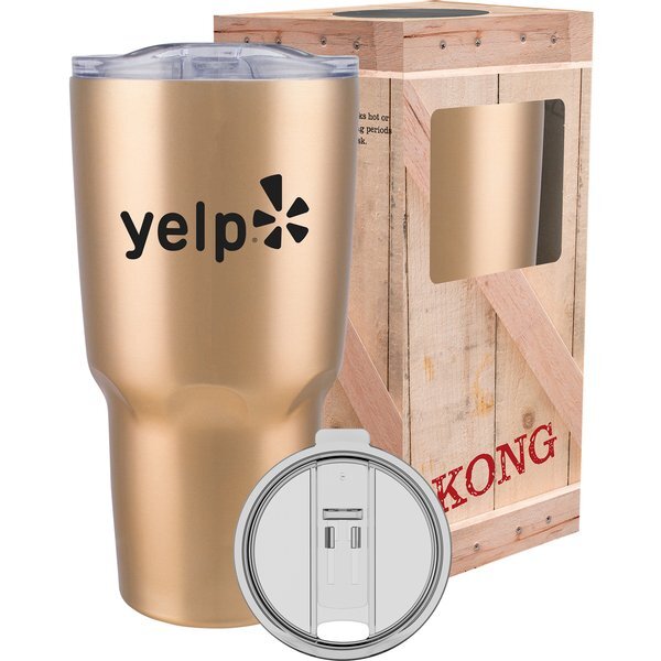 Kong Vacuum Insulated Tumbler w/ Straw, 30oz.