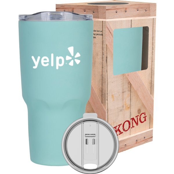 Kong Vacuum Insulated Tumbler w/ Straw, 30oz.