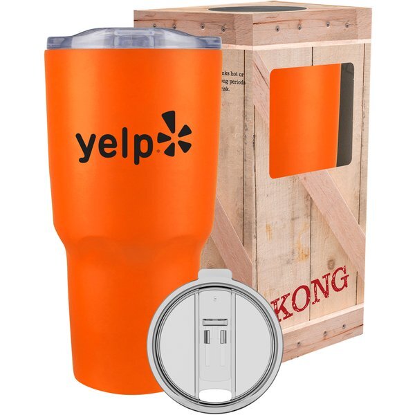 Kong Vacuum Insulated Tumbler w/ Straw, 30oz.