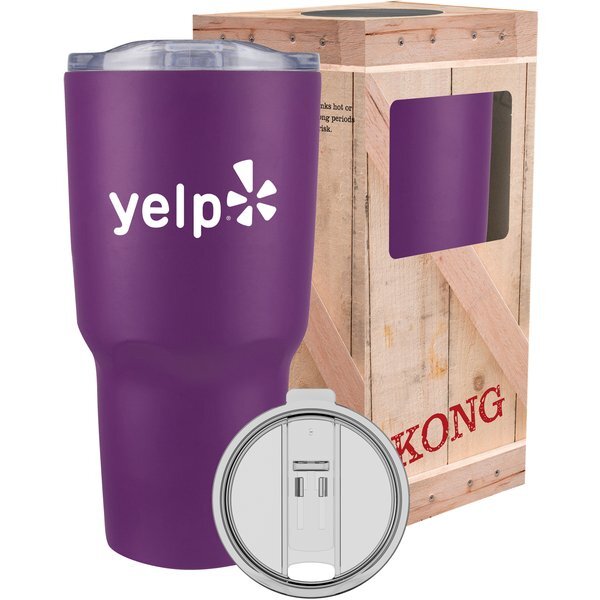 Kong Vacuum Insulated Tumbler w/ Straw, 30oz.