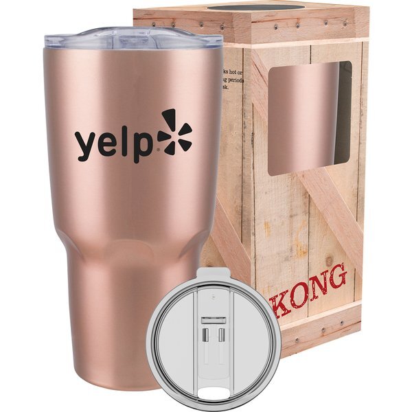 Kong Vacuum Insulated Tumbler w/ Straw, 30oz.