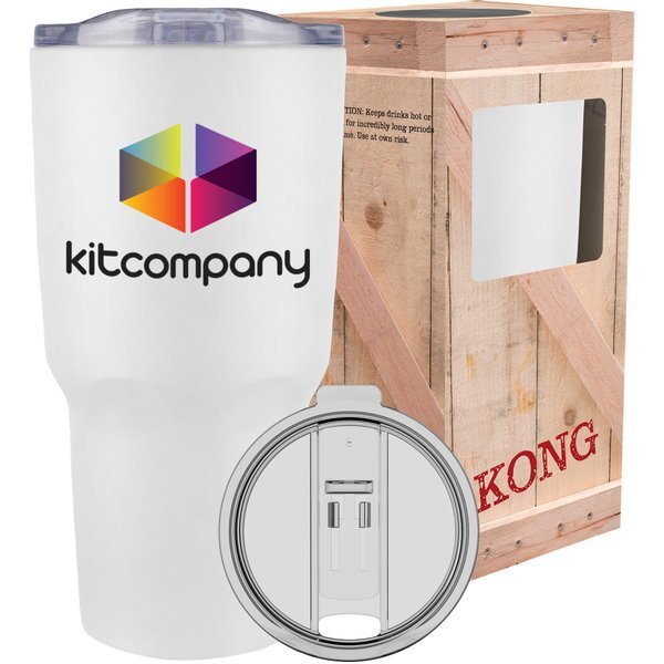 Kong Vacuum Insulated Tumbler w/ Straw, 30oz.