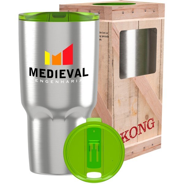 Kong Vacuum Insulated Tumbler w/ Straw, 30oz.