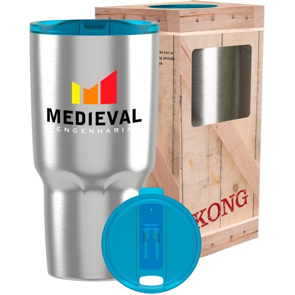 Kong Vacuum Insulated Tumbler w/ Straw, 30oz.