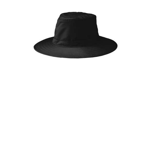 Port Authority® Lifestyle Polyester Microfiber Brim Hat