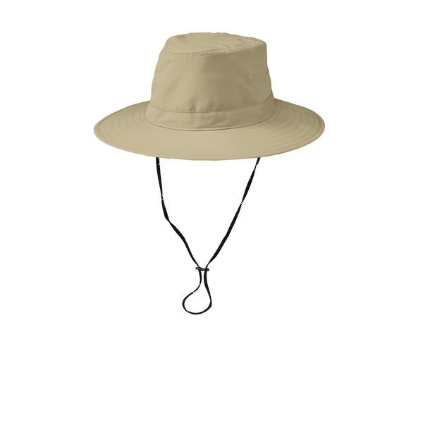 Port Authority® Lifestyle Polyester Microfiber Brim Hat