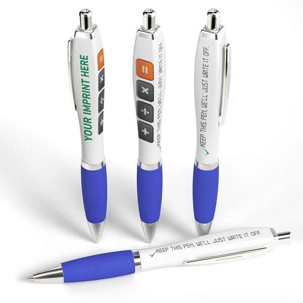 Squared Basset Accounting Design Retractable Pen™