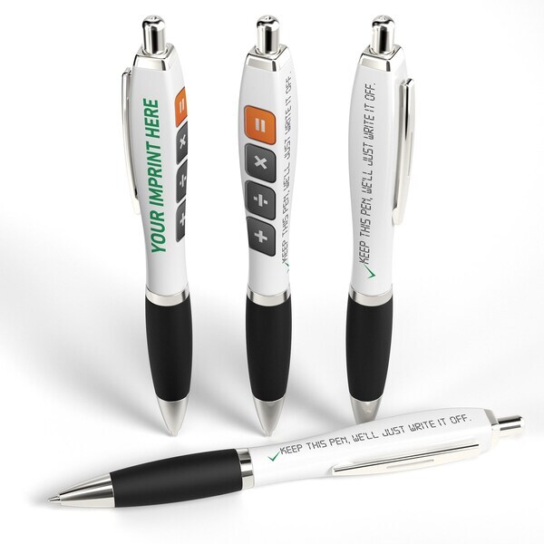 Squared Basset Accounting Design Retractable Pen™
