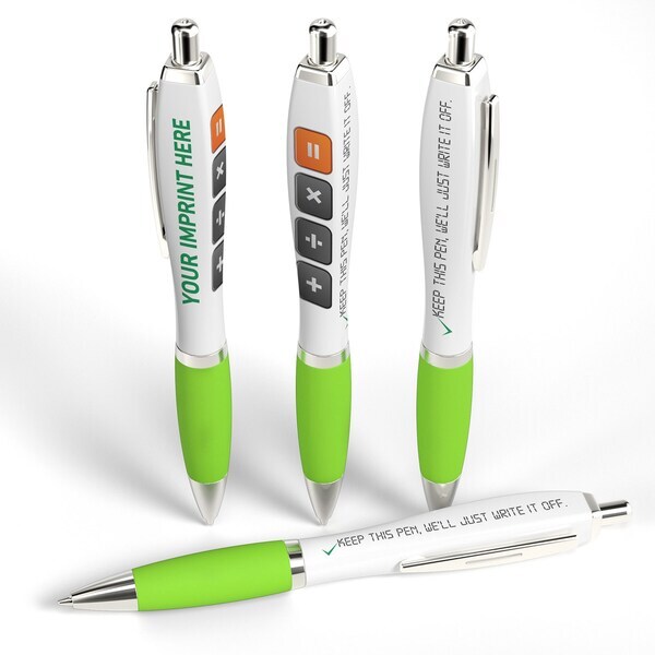 Squared Basset Accounting Design Retractable Pen™