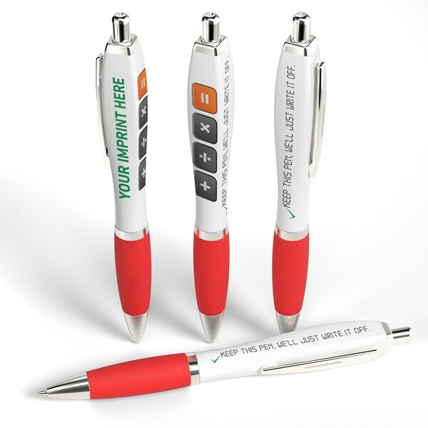 Squared Basset Accounting Design Retractable Pen™