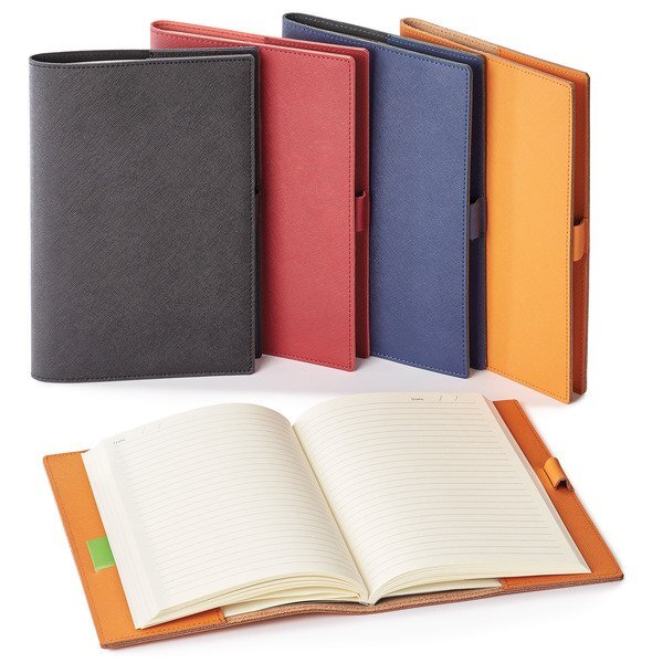 Toscano Genuine Leather Refillable Journal, 6-1/2" x 9-3/8"
