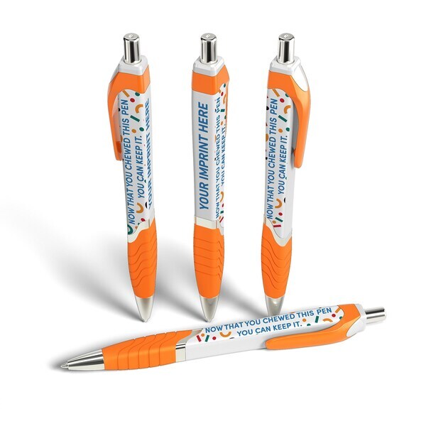 Squared Already Been Chewed Retractable Pen™