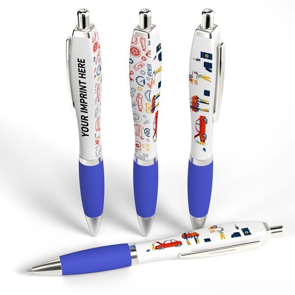 Squared Basset Automotive Design Click Pen™