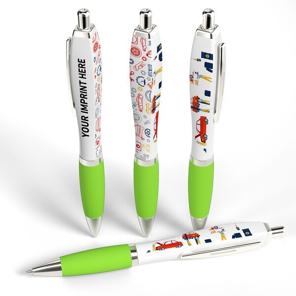 Squared Basset Automotive Design Click Pen™