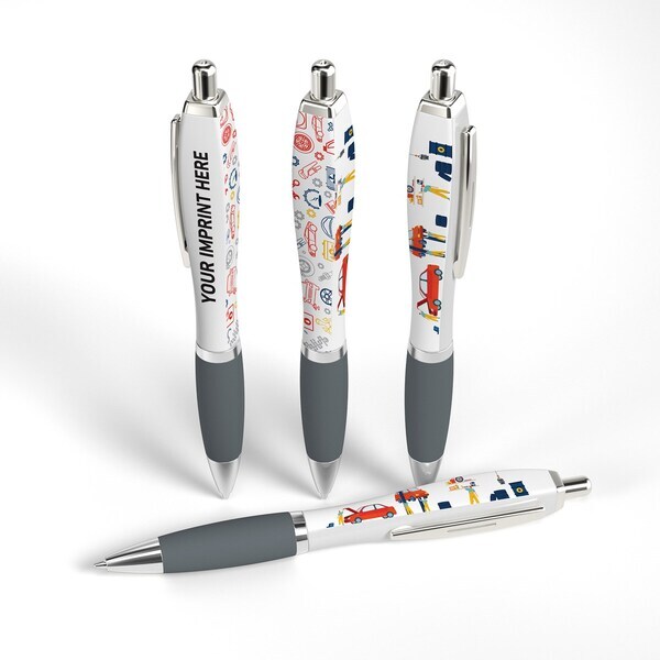 Squared Basset Automotive Design Click Pen™