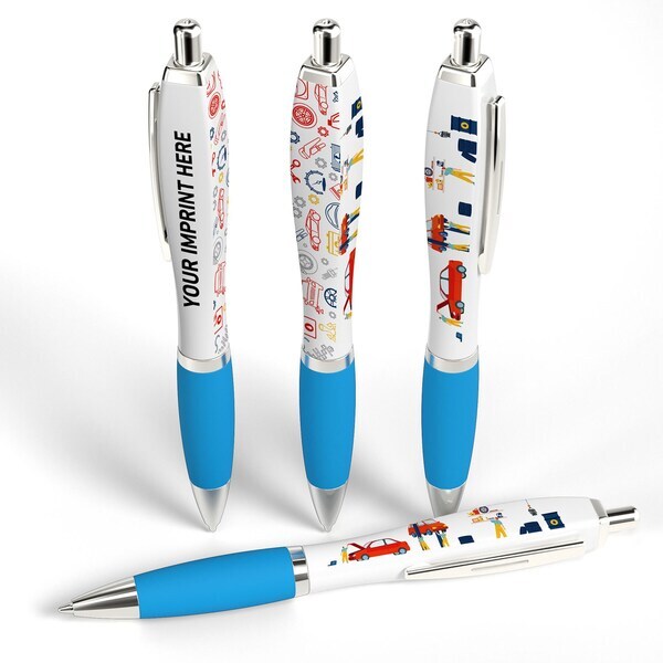 Squared Basset Automotive Design Click Pen™