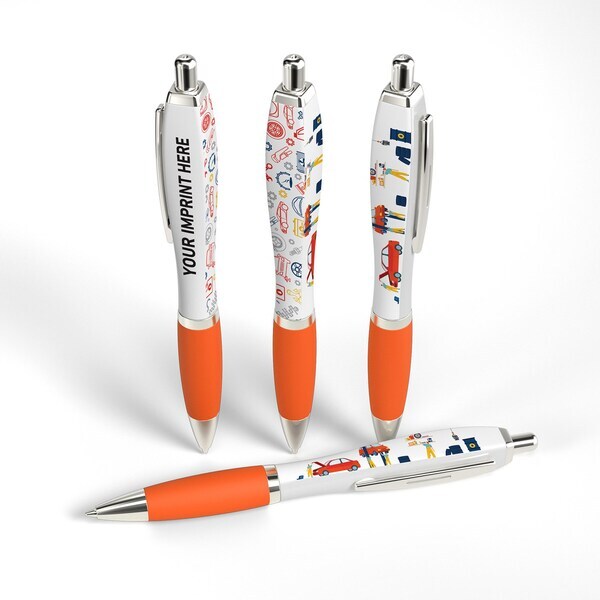 Squared Basset Automotive Design Click Pen™