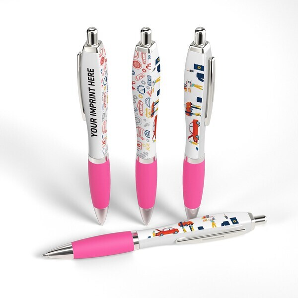 Squared Basset Automotive Design Click Pen™