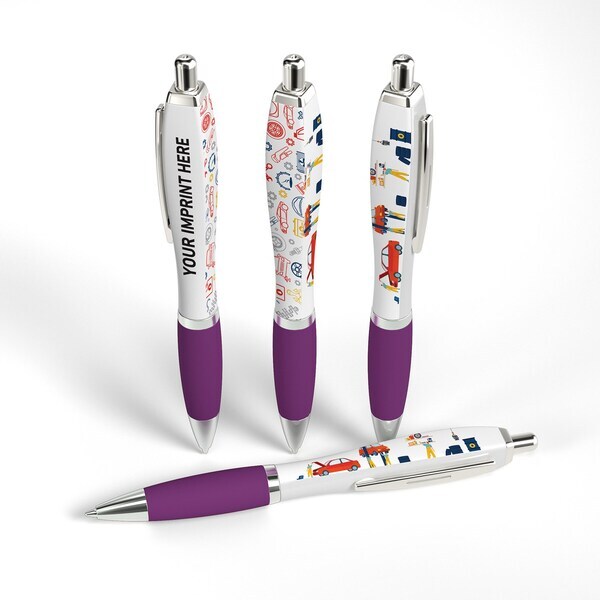 Squared Basset Automotive Design Click Pen™