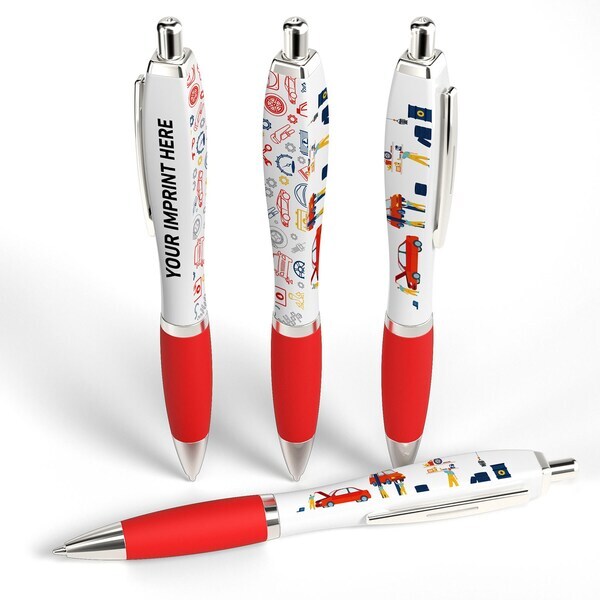 Squared Basset Automotive Design Click Pen™
