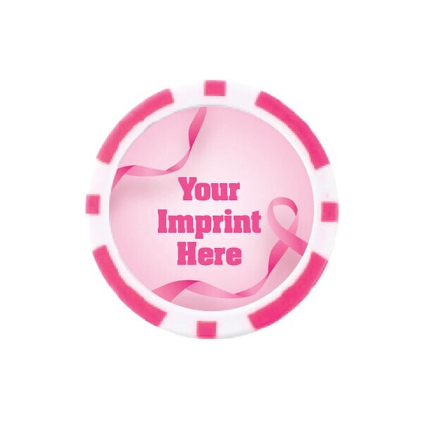 Breast Cancer Awareness Poker Chips