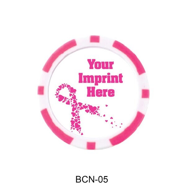 Breast Cancer Awareness Poker Chips