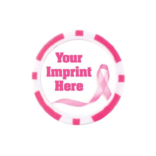 Breast Cancer Awareness Poker Chips