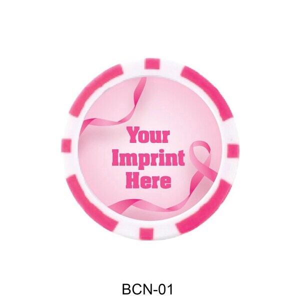 Breast Cancer Awareness Poker Chips