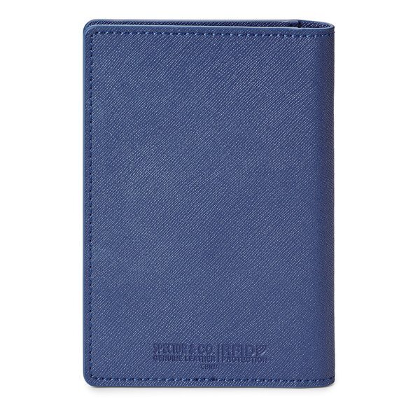 Toscano Genuine Leather RFID Booklet Passport Holder