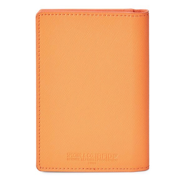 Toscano Genuine Leather RFID Booklet Passport Holder